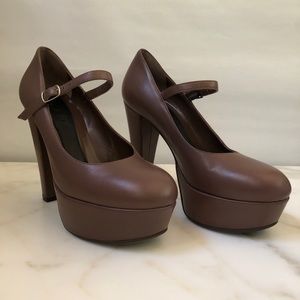 Authentic Taupe MARNI MaryJane Pumps BNIB BEAUTIES